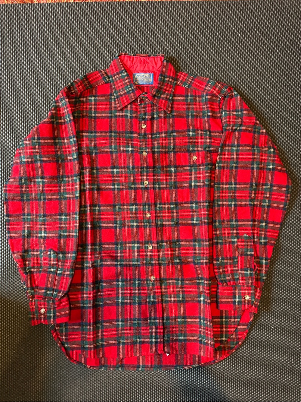Vintage Pendleton Made in USA Wool Shirt